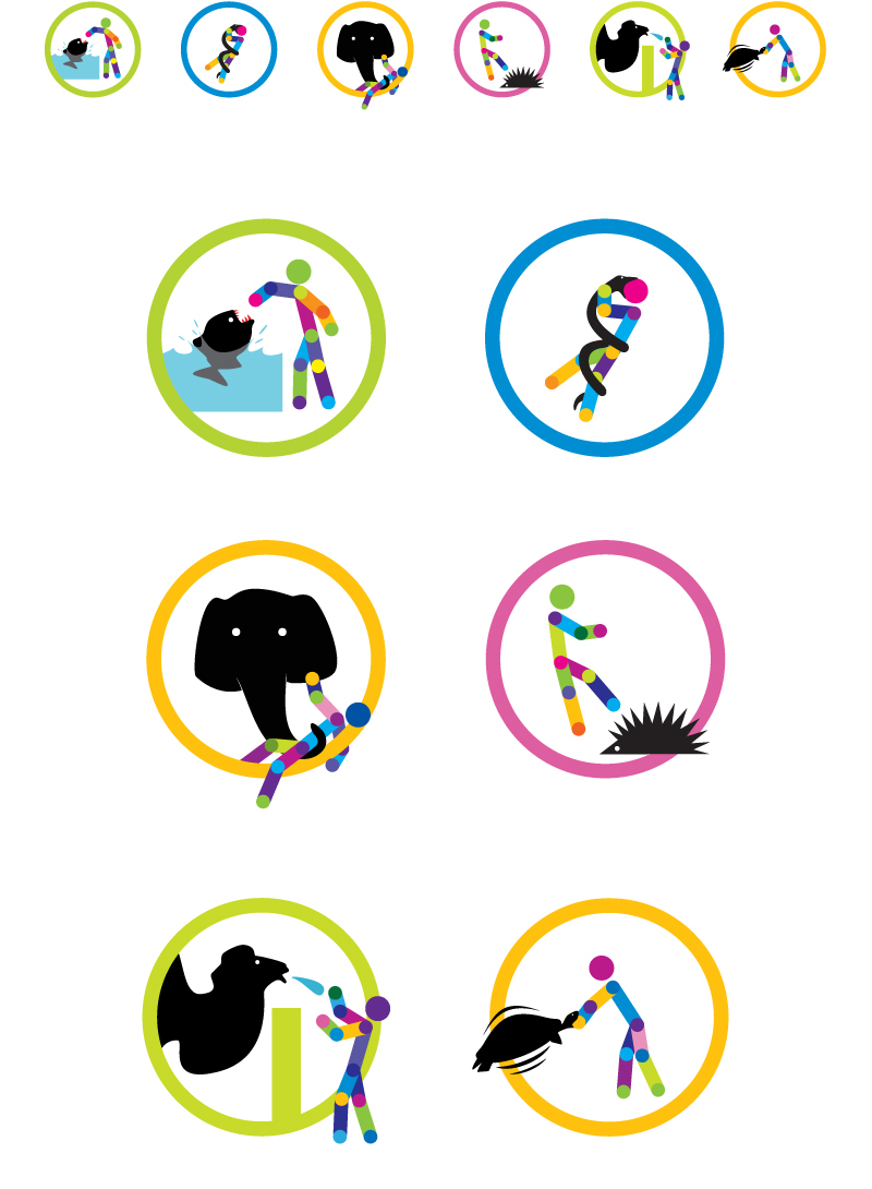 Zoo pictograms