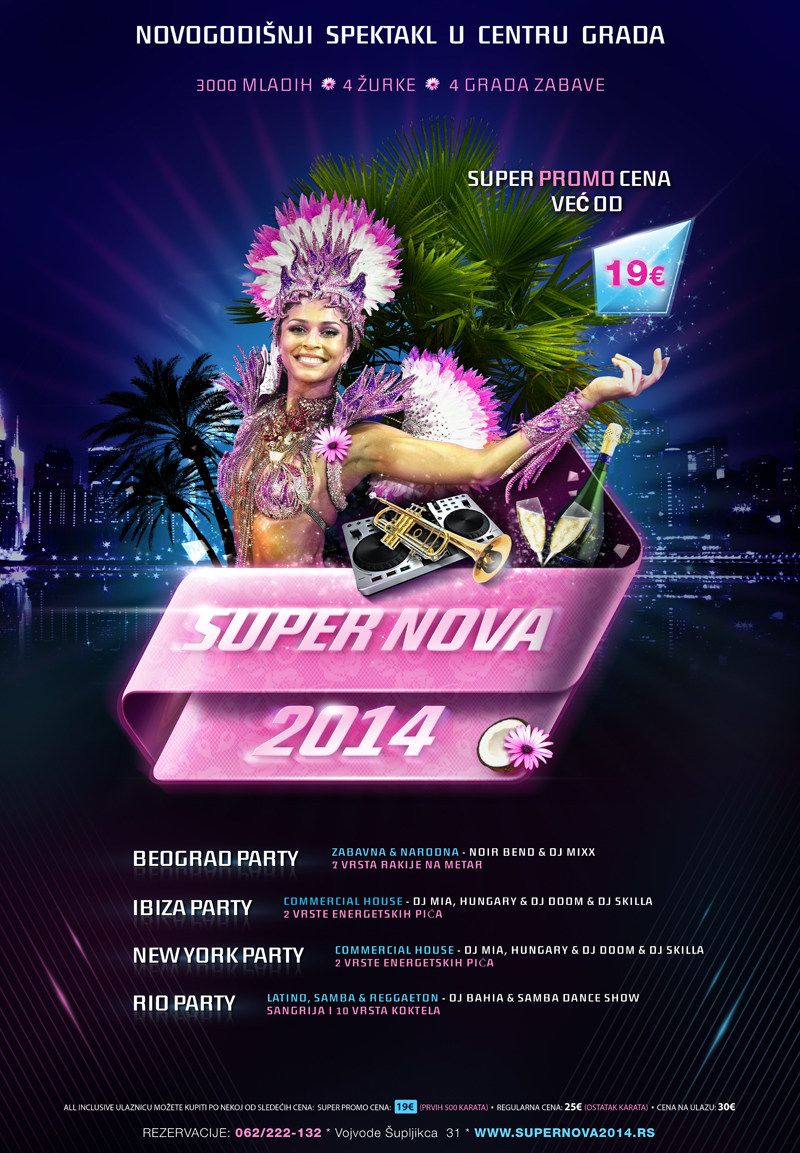 New Year, banner, poster, flyer