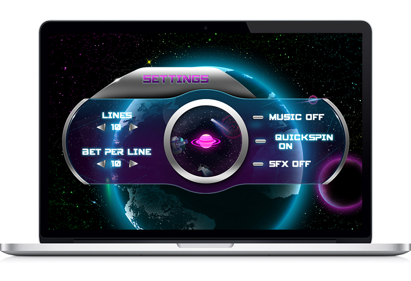 spacecraft, game, slot, slot machine design, design, space design
