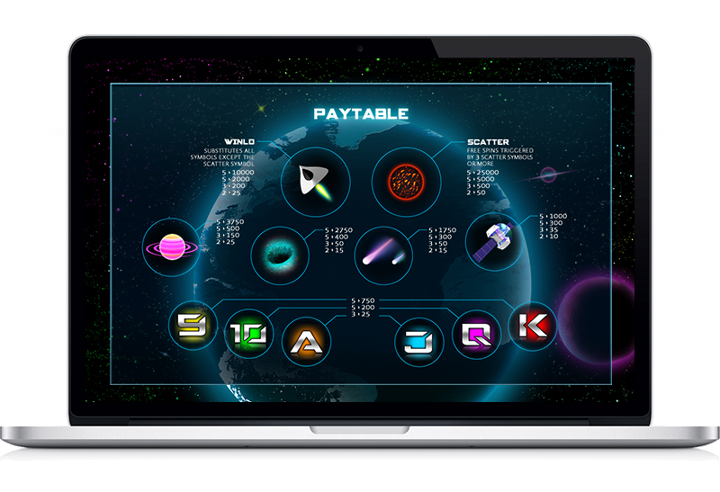 spacecraft, game, slot, slot machine design, design, space design