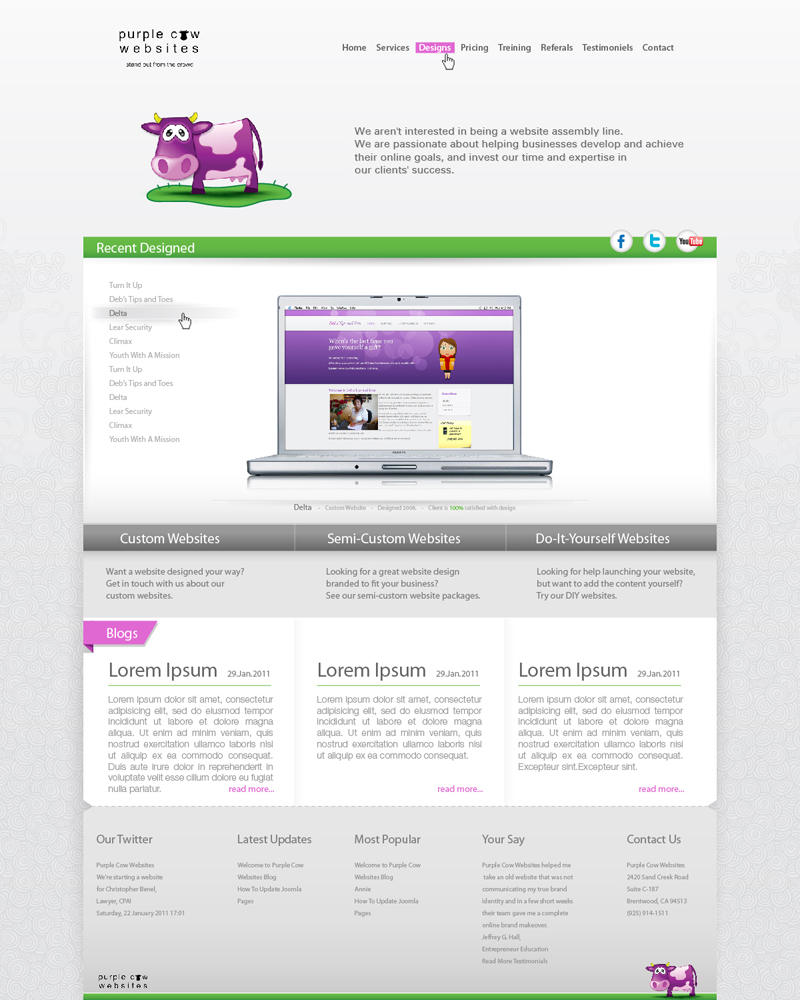 Purple Cow Websites