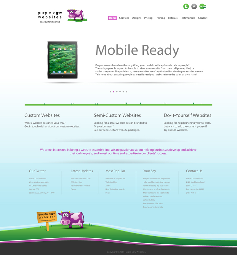 Purple Cow Websites